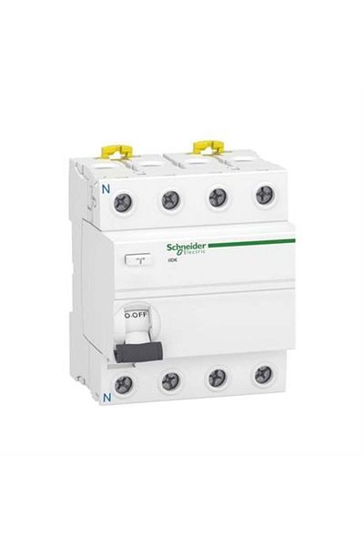 SCHNEIDER Acti9 Iıdk A9R50425 Ac Type Leakage Current Relay (4X25A, 30Ma)