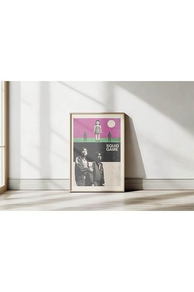 512 STORE Squid Game 2025 Array Design Wall Decor Frameless Poster