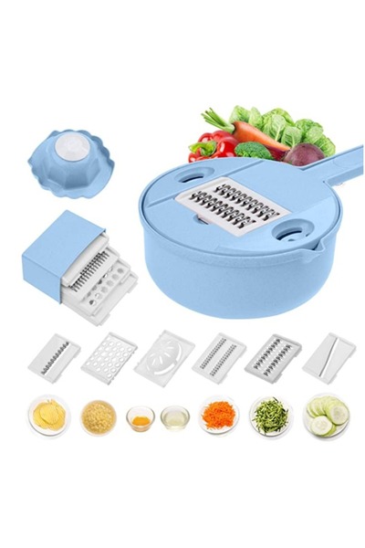 mastergold قطاعة الخضروات 10 في 1 قطاعة الخضروات الحلزونية وقطاعة الماندولين والمطبخ متعددة الأغراض جوليان