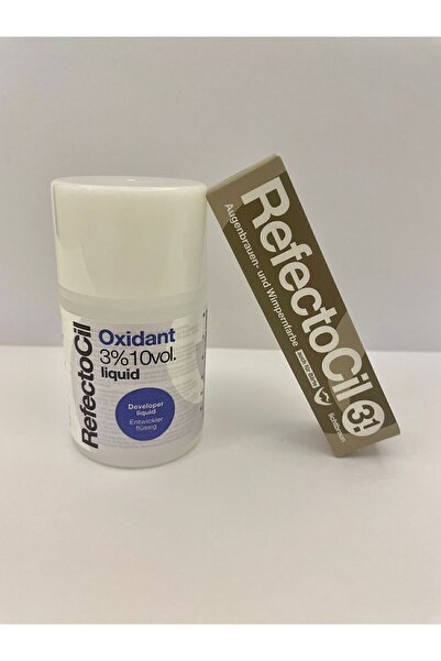 Refectocil Açık Kahve Kaş Kirpik Boyası Ve Sıvı Oksidan Yeni Ambalajı Ile