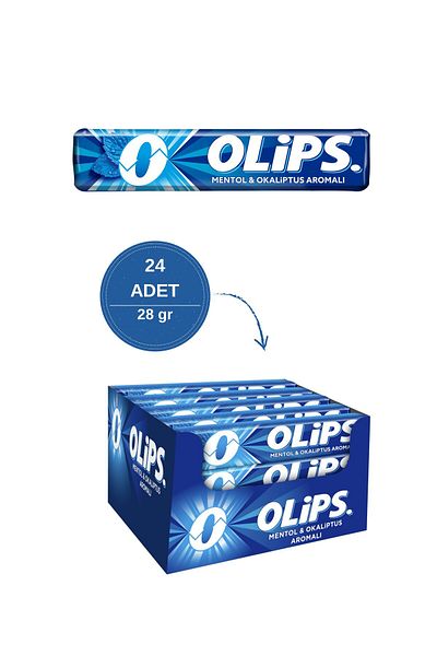 Olips Menthol Eucalyptus 28Gr Pack of 24