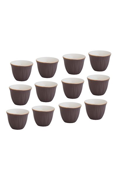 HIC Saudi Coffee Cup Set 12 Pieces