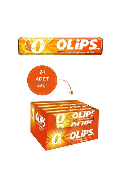Olips Lemon Orange 28Gr Pack of 24