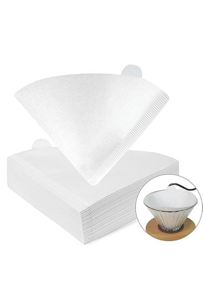 DOPPİO Doppio Coffee Filters V60 Cone Paper White 100pcs