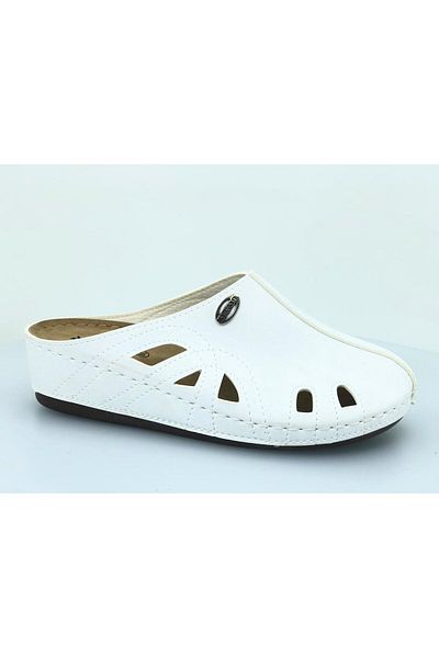 ARYAN 09-130 Papuci de damă cu față închisă la mijloc