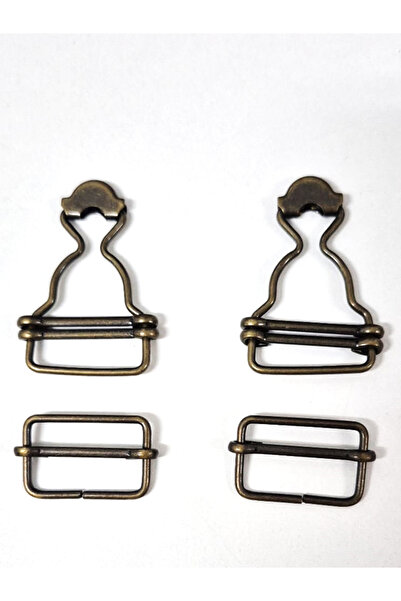 Klinkshop 2.5cm Buckle Kids Salopet and Skirt - 2Pcs Anti Yellow