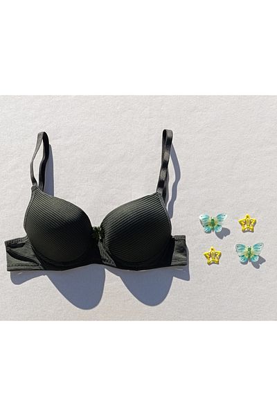 siyalife Sutien cu căptușeală cu nervuri Push Up
