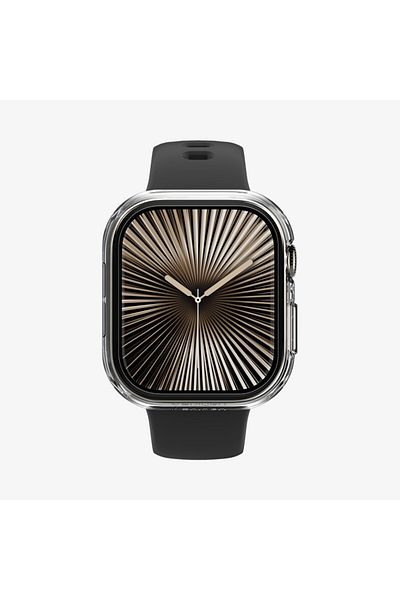 Spigen Thin Fit designed for Apple Watch Series 10 (46mm) Case Cover (2024) - Crystal Clear