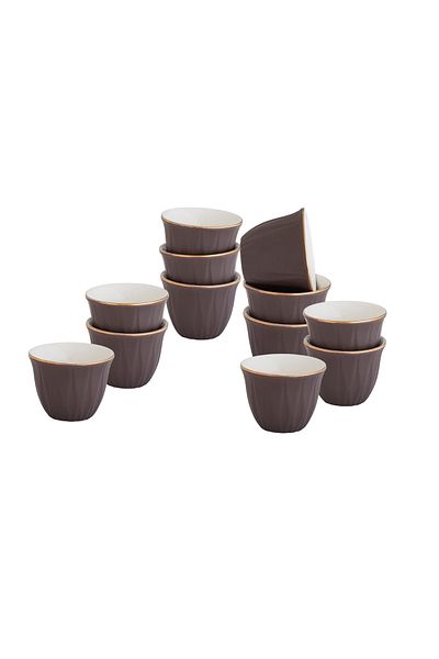 HIC Saudi Coffee Cup Set 12 Pieces