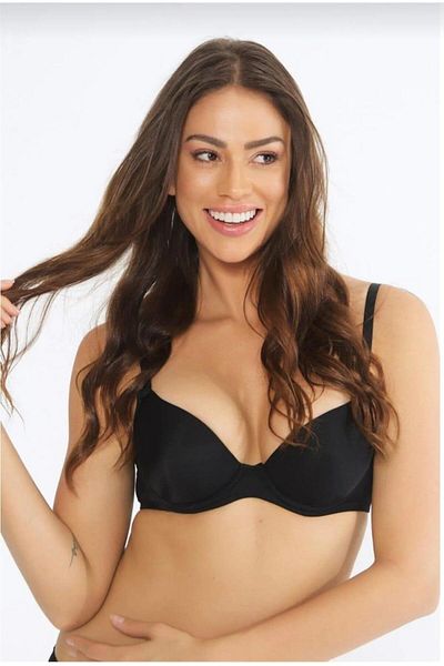 Orkide Orkide 2150 Women's Unpurple Basic Unpurple Bra 2 Pieces