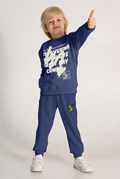 Elabutik M 4644 Muška trenerka, set za 4-8 GODINA