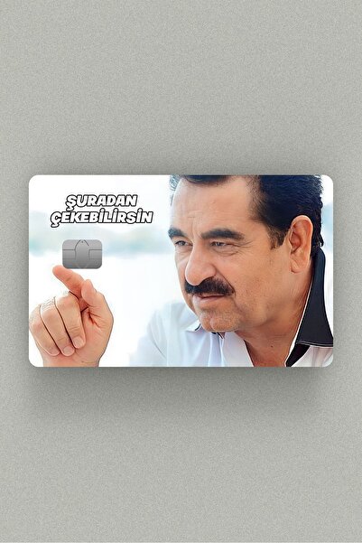 SARANG İbo Şuradan Çek Kredi Kartı, Akbil ve Kart Kaplama Stickerı
