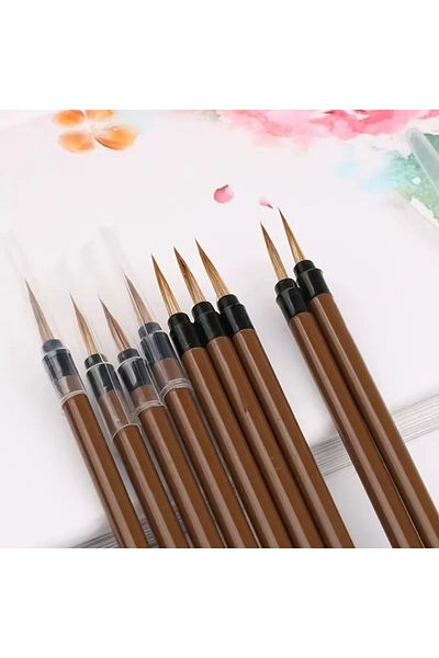 Sanathobi Release Brush Set - 3 Pcs for Wolf Hair, Tile, Ceramic