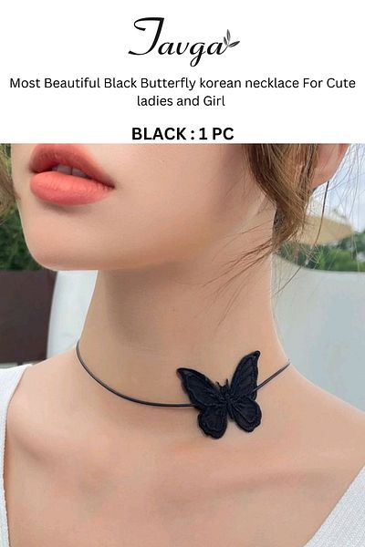 TAVGA Modern Choker Butterfly Butterfly Design Choker Choker