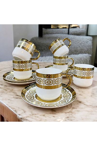Kosova Lenora Set of 6 Coffee Cups - B