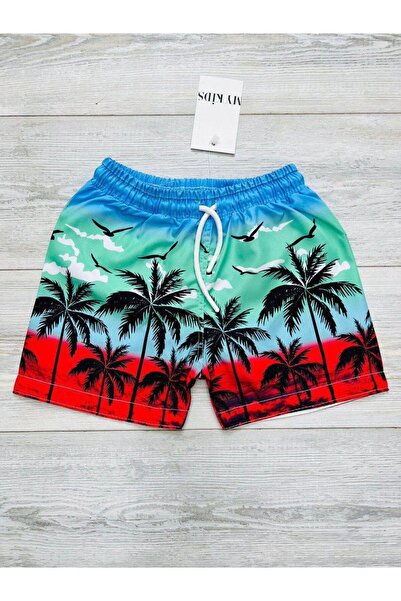 mikam Pantaloni scurți pentru băiat Kali̇teli̇, țesătură parașută hidrofugă, ...