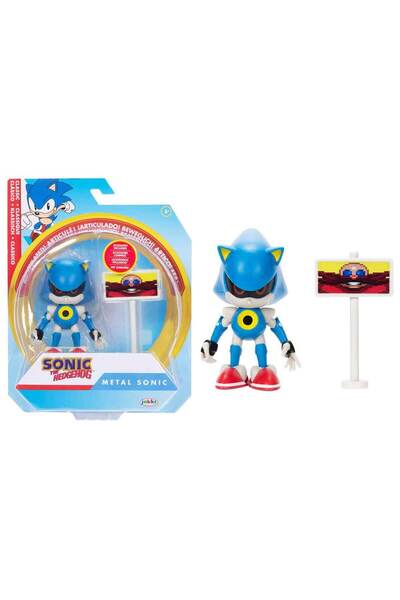 Cici Oyuncak Classic Sonic The Hedgehog Metal Sonik Jakks Pacıfıc Original Edition