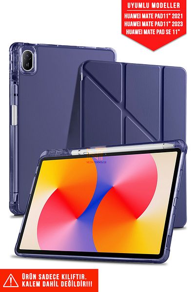 Nezih Case Huawei Mate Pad 11 2021 / 11 2023 / Mate Pad Se 11 Inch Compatible Smart Case with Pen Compartment and Sleep Mode
