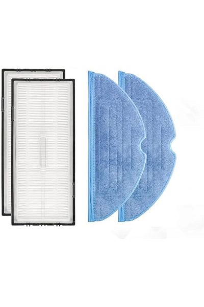 STOREMAX Filter-Mop Kit Star Buy Bz 108 Compatible for Roborock S8/S8+ and S7 Series Robot Vacuum Cleaner Models