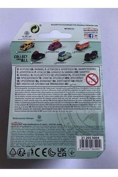 Majorette VW T1 PICKUP DIECAST MODEL CAR