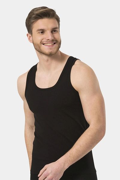 TÜREN 3 Men's 95% Cotton 5% Lycra Undershirt