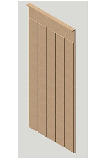 Genel Markalar Duvar Paneli 45 Cm Genişlik X 102 Cm Ham Mdf Duvar Panel (4mm)