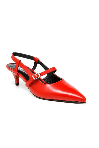 Deriden Women / Girls Sandals Rc-4011 Red in Leather