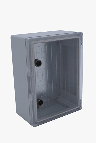 Çetinkaya Pano 25*30*13 GALVANİZ TABANLI SAÇLI ŞEFAF KAPAKLI