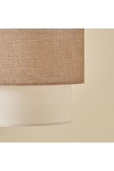 Bella Maison Pastel Pendant Lamp Chandelier Jute - White (30X21X70 cm)