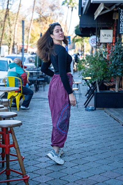 Miss Boheme Unisex Plum Color Bohemian Nepalese Shalwar