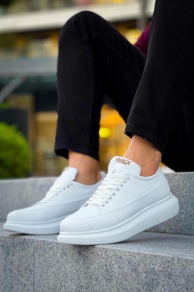 Knack Pantofi Bărbați Culoare Albă Casual
