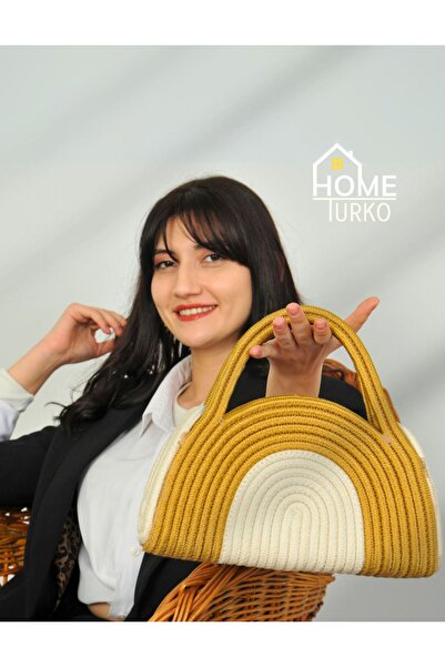 CARPELLA HOME Жіноча сумка з джуту, щоденна жіноча сумка, богемська жіноча сумка, сумка в стилі бохо, сумка з джуту