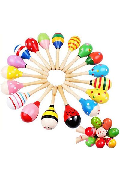 STOREMAX Wooden Maracas