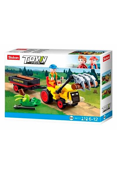 Sluban Lego Town Trailer