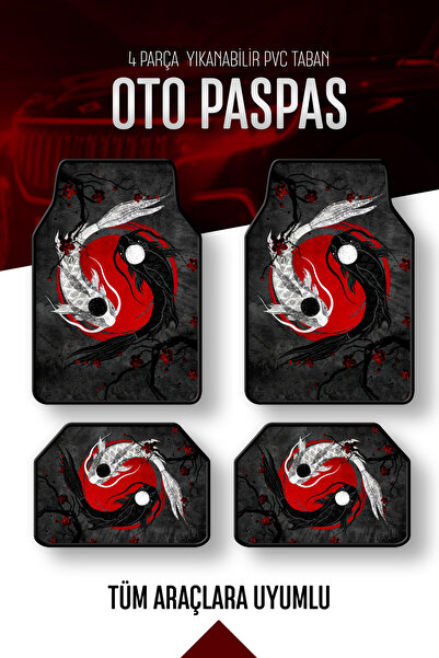 Vagonik Universal her araca uyumlu makinede yıkanabilir Dijital Baskılı  4 Me...