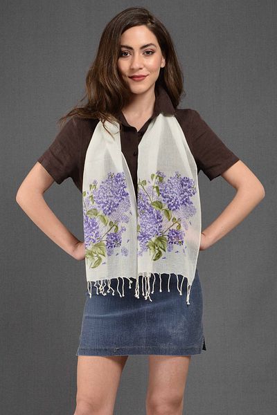 Dosimira Lilac Scarf