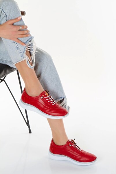 AYMODA AYAKKABI 1115 Vefazen Leather Comfort Sports Daily Shoes