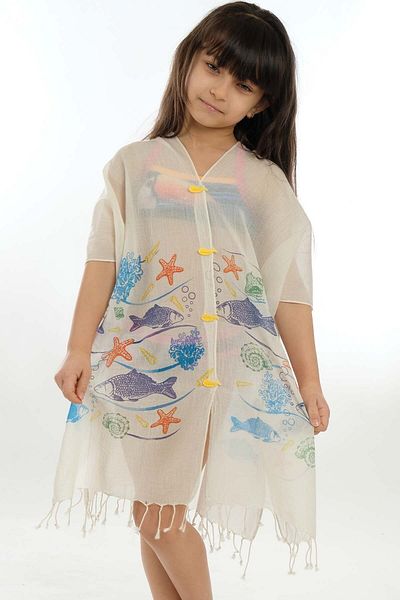 Dosimira Two Piece Fish Children's Pareo