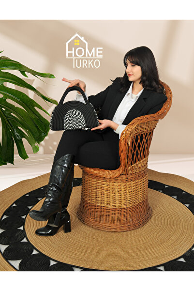 CARPELLA HOME Жіноча сумка з джуту, щоденна жіноча сумка, богемська жіноча сумка, сумка в стилі бохо, сумка з джуту