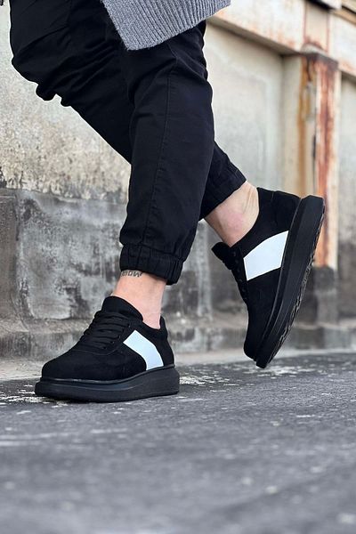 TB Terzi Bey Terzi Bey Tb011 Charcoal Suede Men's Casual Shoes