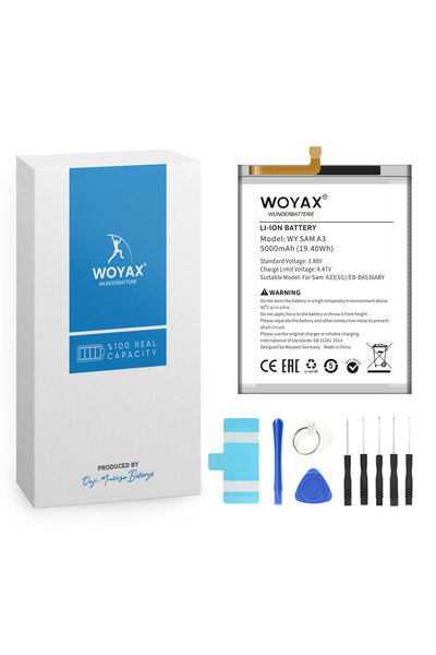 woyax By Deji Samsung Galaxy A33 (5G) Uyumlu Premium Batarya / eb-ba536aby