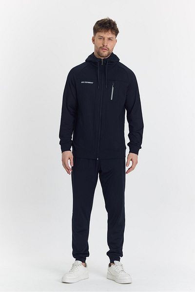 Marco Ferry Men's Navy Blue Tracksuit Set - Raster and Hoodie 5725-L