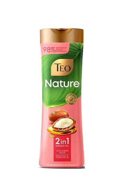 Teo Nature Shampoo 2in1 Argan Oil, 350ML
