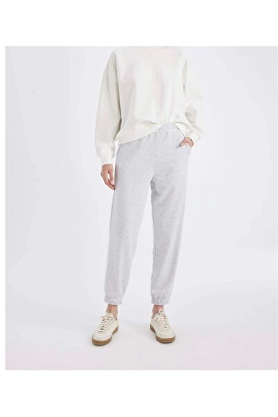 yg ydn giyim بنطال رياضي بأرجل مرنة وخصر عالي - بنطال رياضي