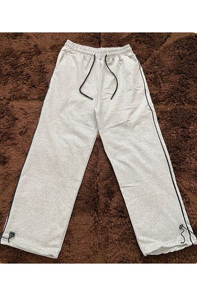 CAPRI FORCE Gray Harajuku Zip Detailed Tracksuit