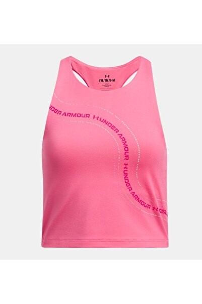 Under Armour Kız Çocuk UA Motion Branded Crop Atlet 1390079-672