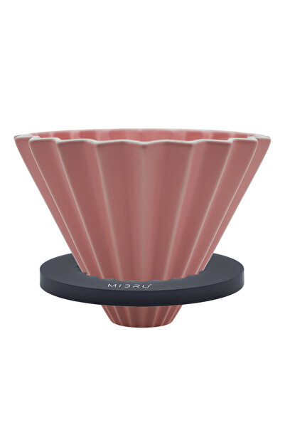 MIBRU V60 Set Coffee Maker Set Of 14 Pcs Pour Over Complete Drip Coffee Set With Case&coffee Grinder Pink