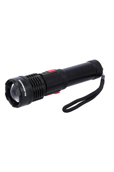 Olsenmark Rechargeable LED Flashlight 5 W OMFL2810 2000mAh Li-Ion Battery, Up To 5 Hrs Working