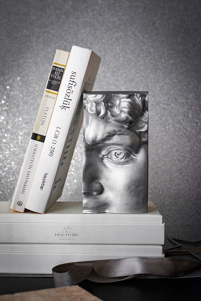jeane home decor حامل كتب كبير الحجم من بيتون ديفيد - يدعم الكتب المزخرفة للهدايا