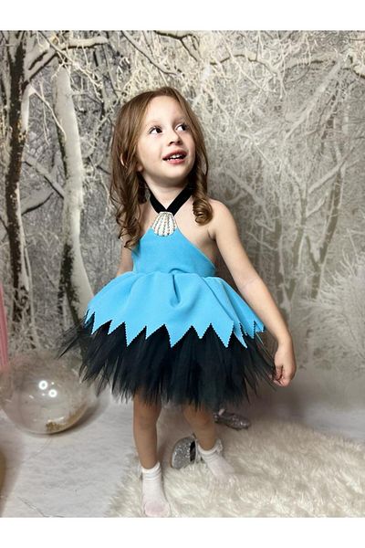 Star Kids Costum Betty pentru fete Rochie tutu Betty pentru fete Accesoriu pentru păr inclus